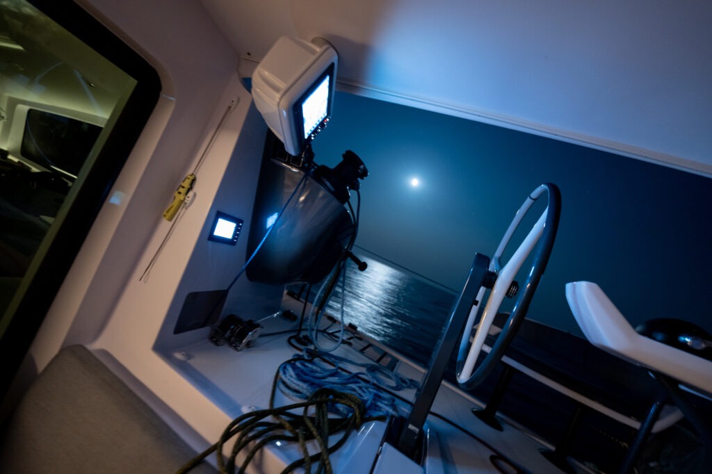sea.ai onboard of the Outremer catamaran