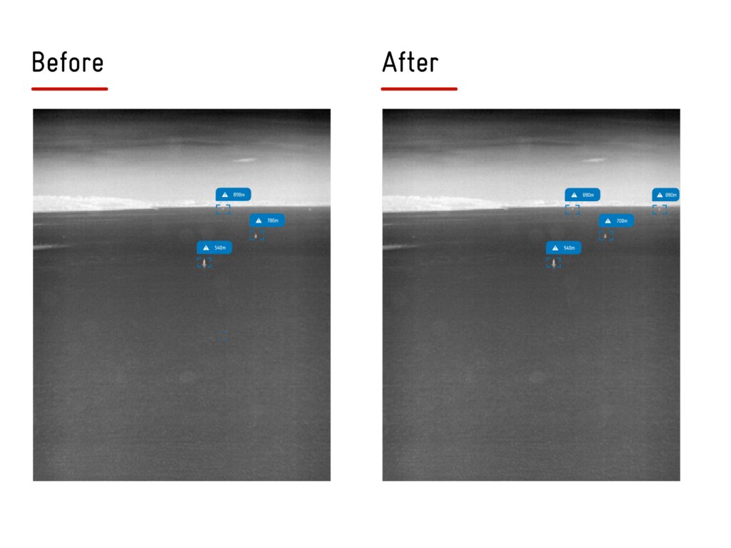 Smaller Objects Detection on new Sea.AI Software update