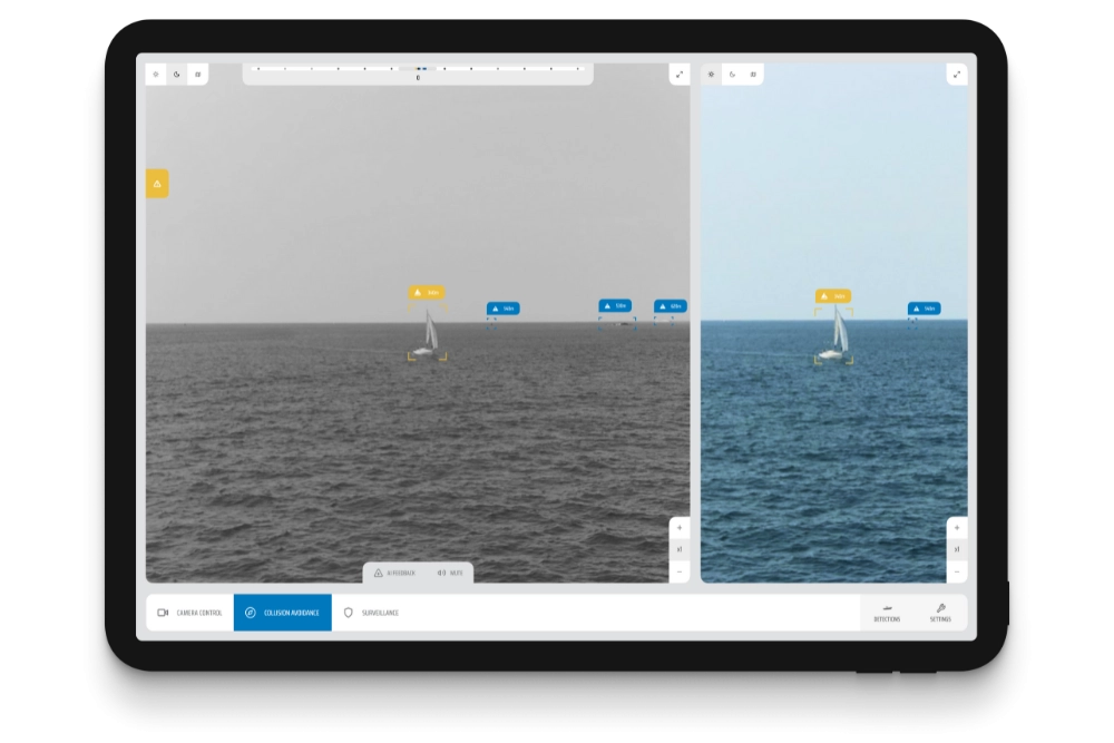 Sea.AI Sentry - Software User Interface
