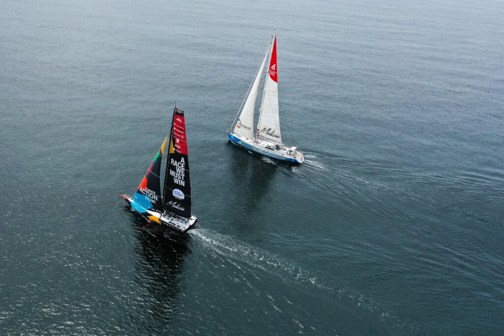 Malizia Imoca Training Sail