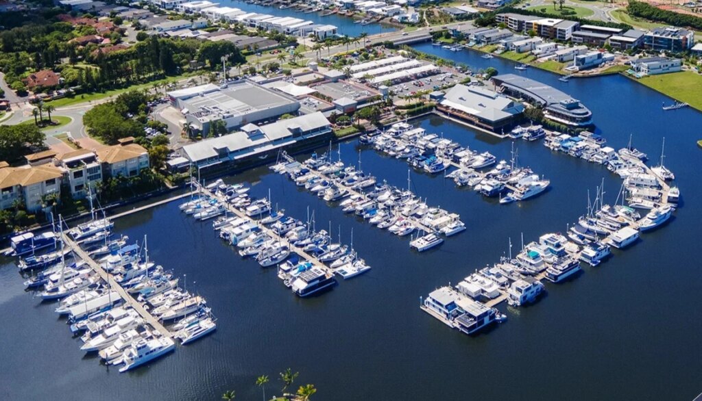 Hope Island Port in Australia