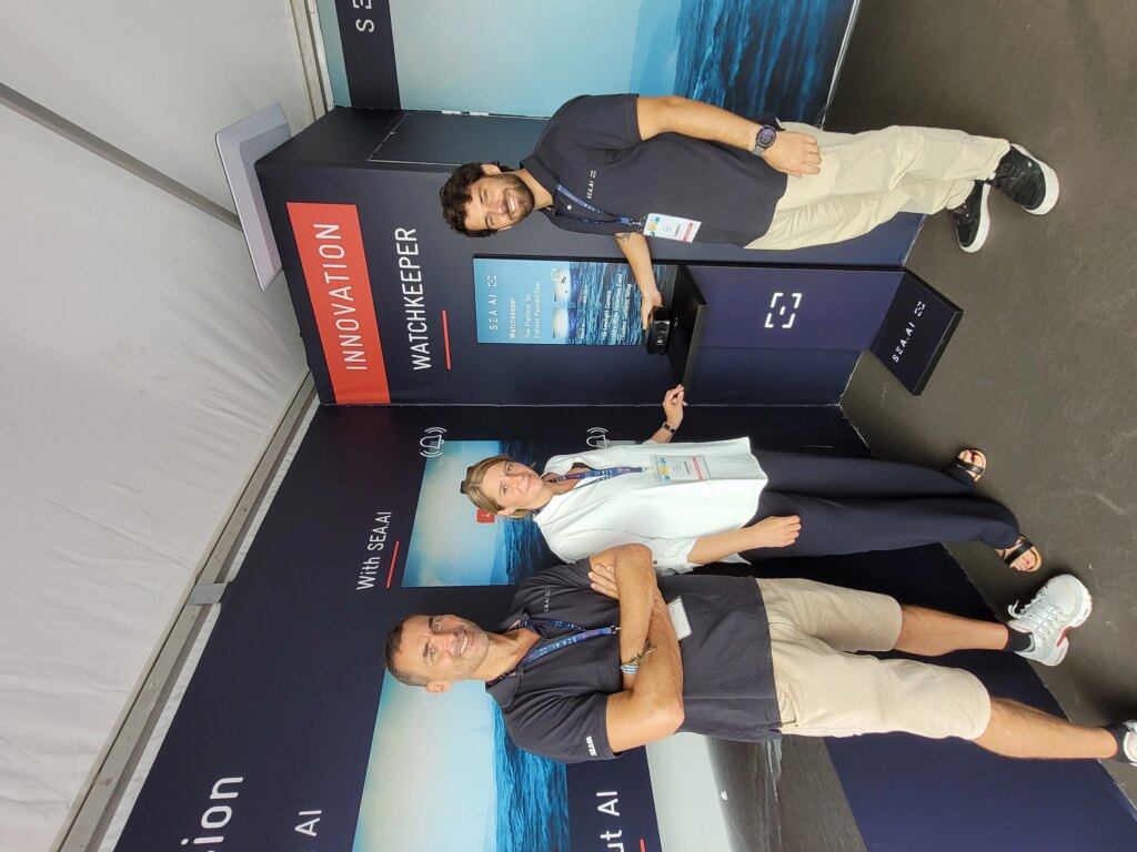 SEA.AI Team at Cannes Yachting Festival 2025