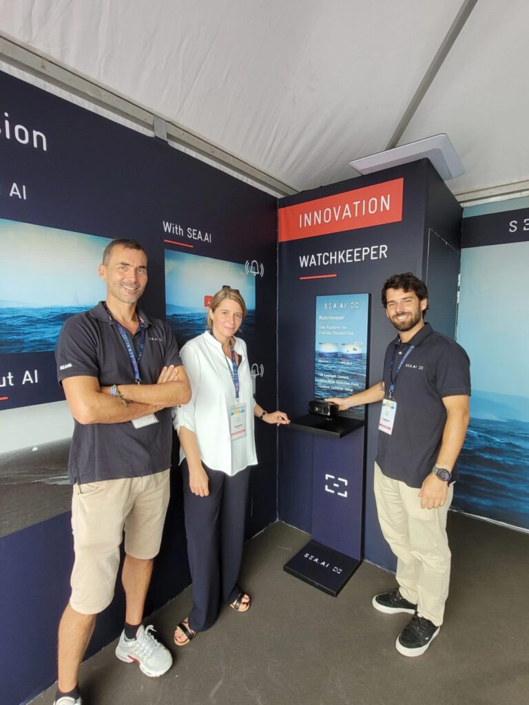 SEA.AI Team at Cannes Yachting Festival 2025