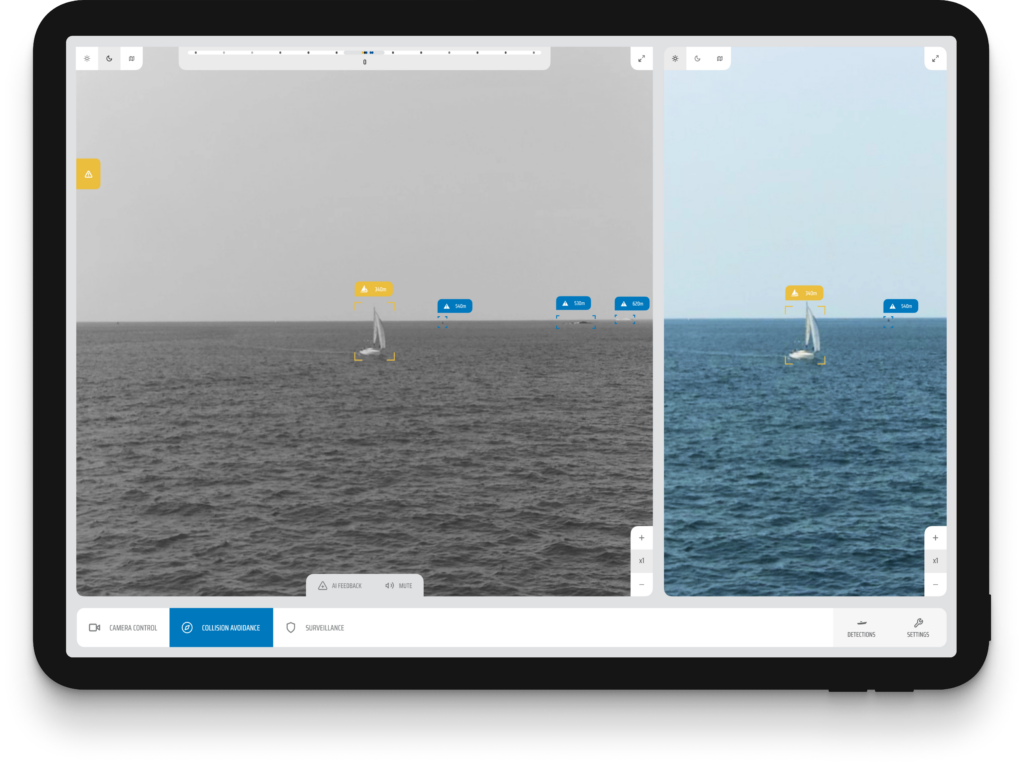 SEA.AI Sentry Interface improved for better classifications